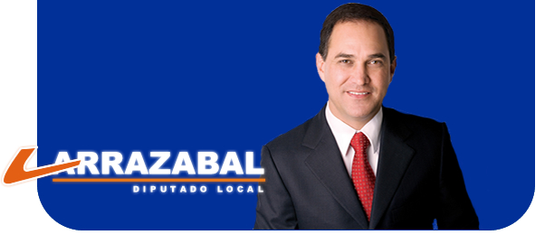 Fotografia y Logo del Diputado Fernando Larrazabal